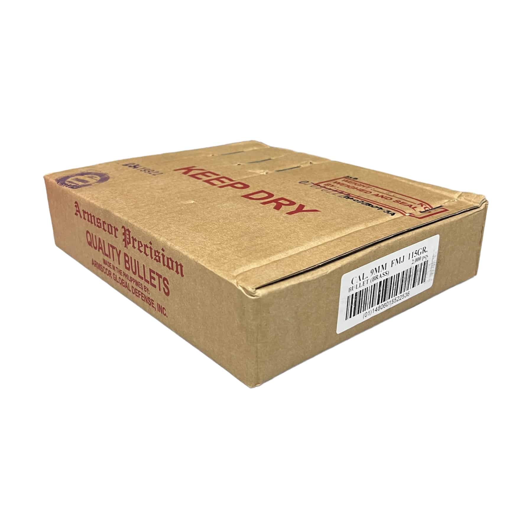 Armscor 9Mm 115Gr Fmj Rn Armscor 9Mm 115Gr Fmj (Bulk / Oem) Bulk Bullets