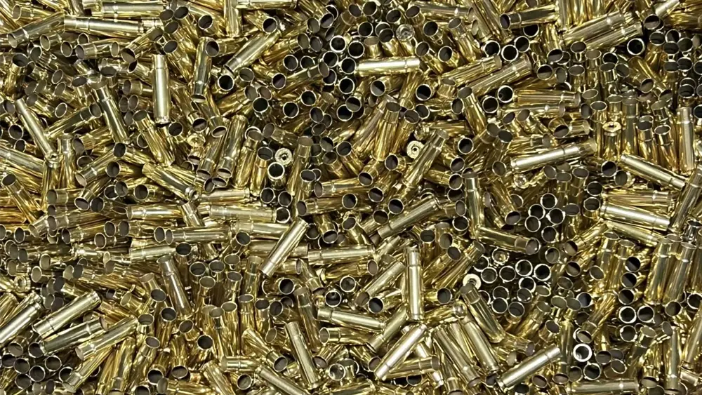 Processed 300 AAC Blackout Brass Processed 40 S&W Brass