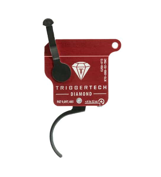 TriggerTech Rem 700 Diamond Trigger - PVD Curved - R70-SRB-02-TNC