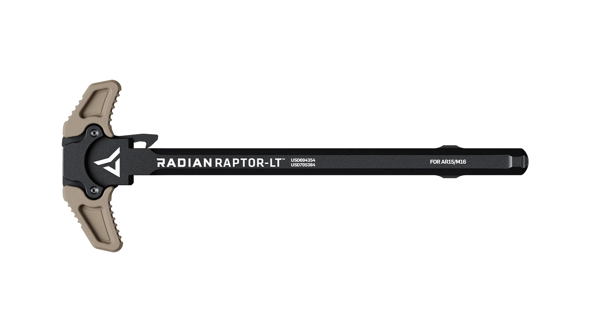 Radian Raptor-LT AR15 Ambi Charging Handle - Flat Dark Earth R0149 FDE
