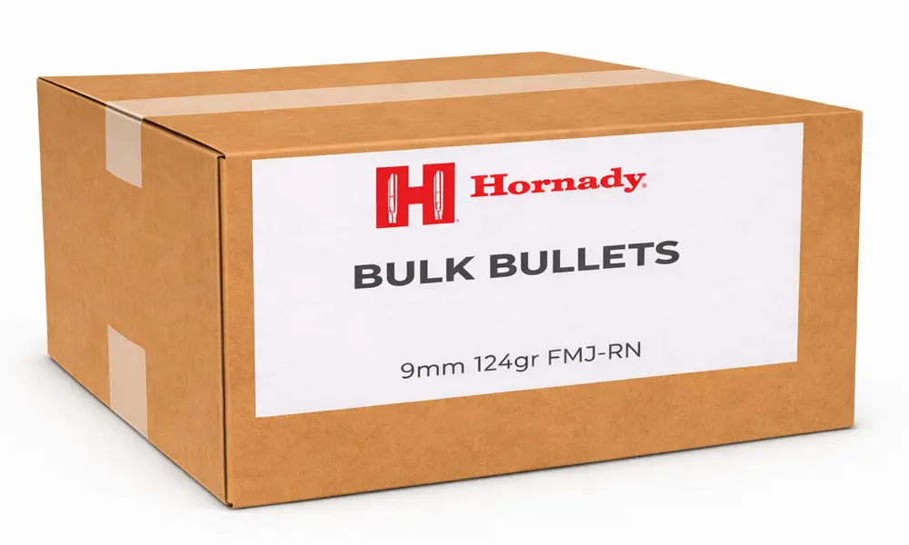 Hornady 9mm 124gr FMJ-RN