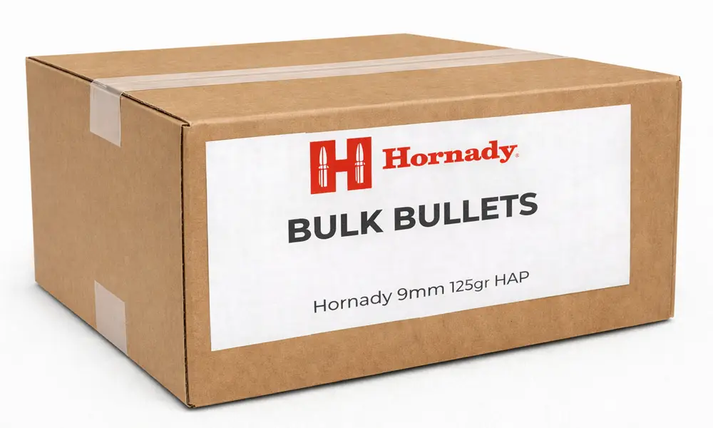 Hornady 9mm 125gr HAP