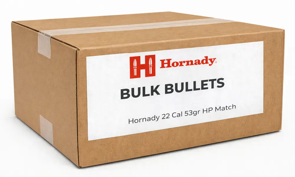 Hornady 22 Cal 53gr HP Match