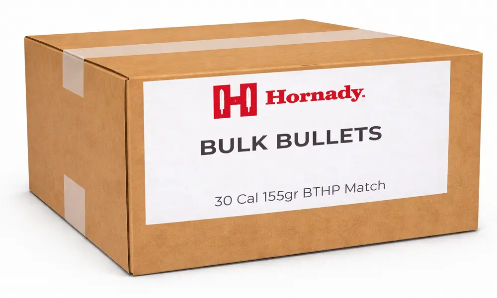 Hornady 30 Cal 155Gr Bthp Match
