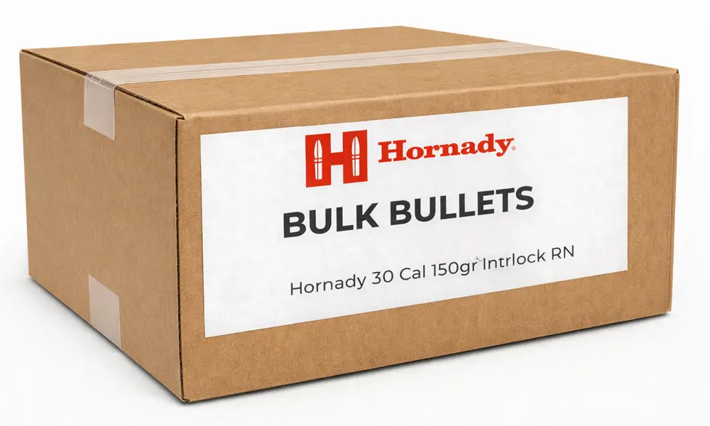 Hornady 30 Cal 150gr InterLock RN