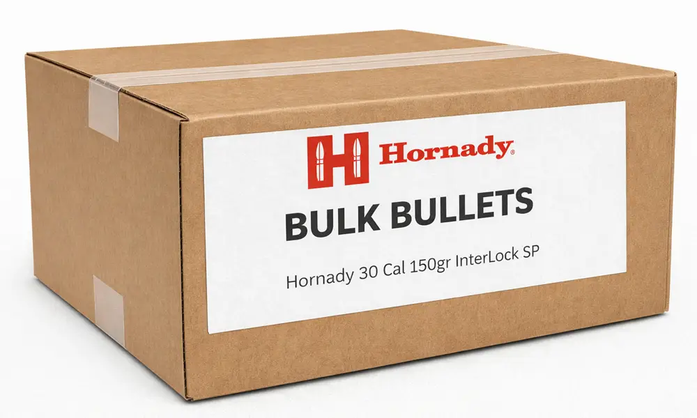 Hornady 30 Cal 150gr InterLock SP