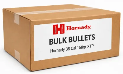 Hornady 38 Cal 158gr XTP