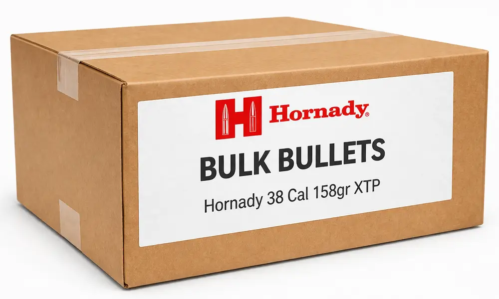 Hornady 38 Cal 158gr XTP