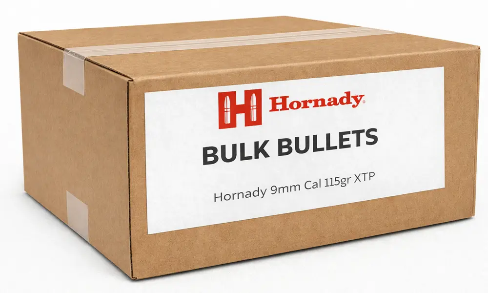 Hornady 9mm Cal 115gr XTP