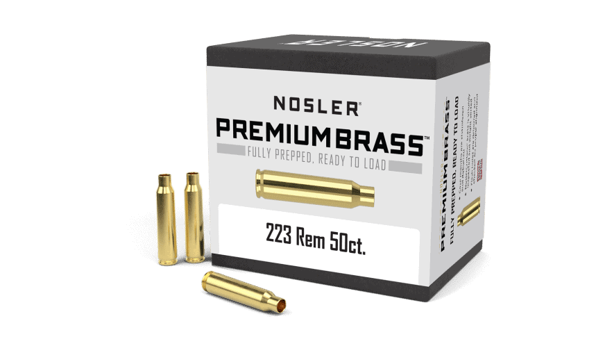 Nosler 223 Rem Premium Brass (100ct) - BRN10098