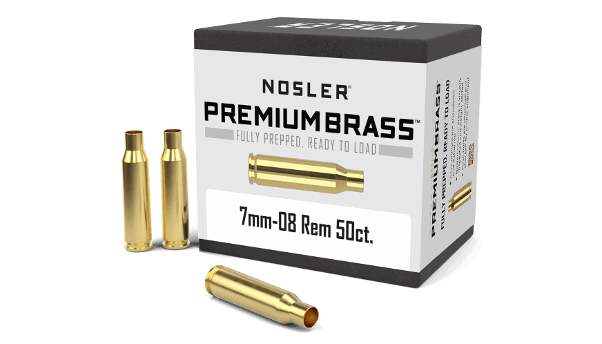 Nosler 7Mm-08 Rem Premium Brass (50Ct) - Brn10187