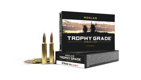 Nosler 30 Nosler 180Gr Accubond Trophy Grade Ammunition (20Ct) - 60117 Nosler 30 180Gr Accubond Trophy Grade Ammunition (20Ct)