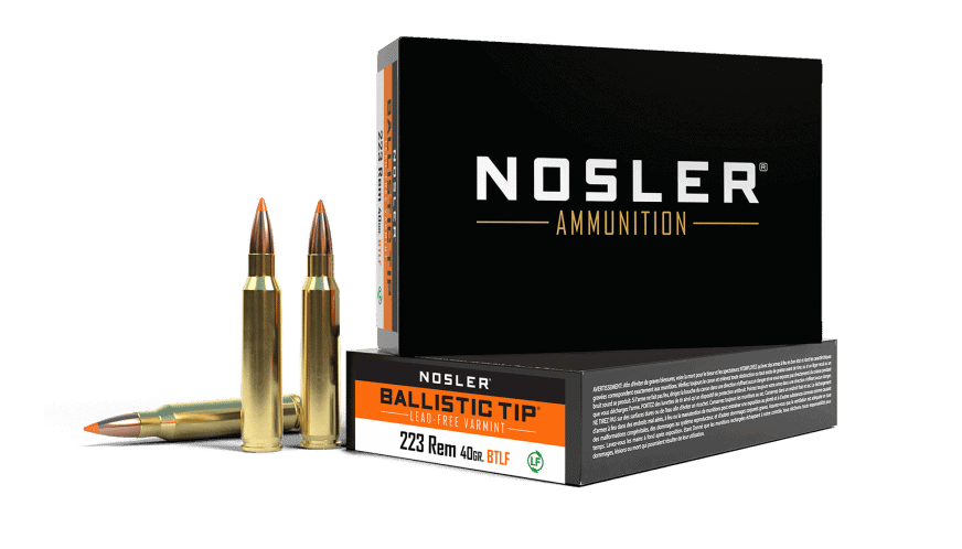 Nosler 223 Remington 40gr Ballistic Tip Lead Free Varmint Ammunition (20ct) - 61048 Nosler 223 Rem 40gr Ballistic Tip Lead Free Varmint Ammunition (20ct)