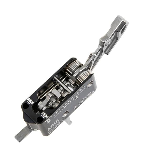Triggertech Ar-15 Competitive Single-Stage Trigger - Stainless Flat - Image 2