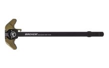 Aero Precision AR10 BREACH Ambi Charging Handle, Small Lever - OD Green / Black