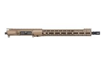 Aero Precision M4E1-T Complete Upper, 16" 5.56 HBAR Mid Barrel, 15" ATLAS S-ONE MLOK HG - FDE Cerakote Aero Precision Complete Upper - APAR700115M97|16" 5.56 HBAR Mid Barrel