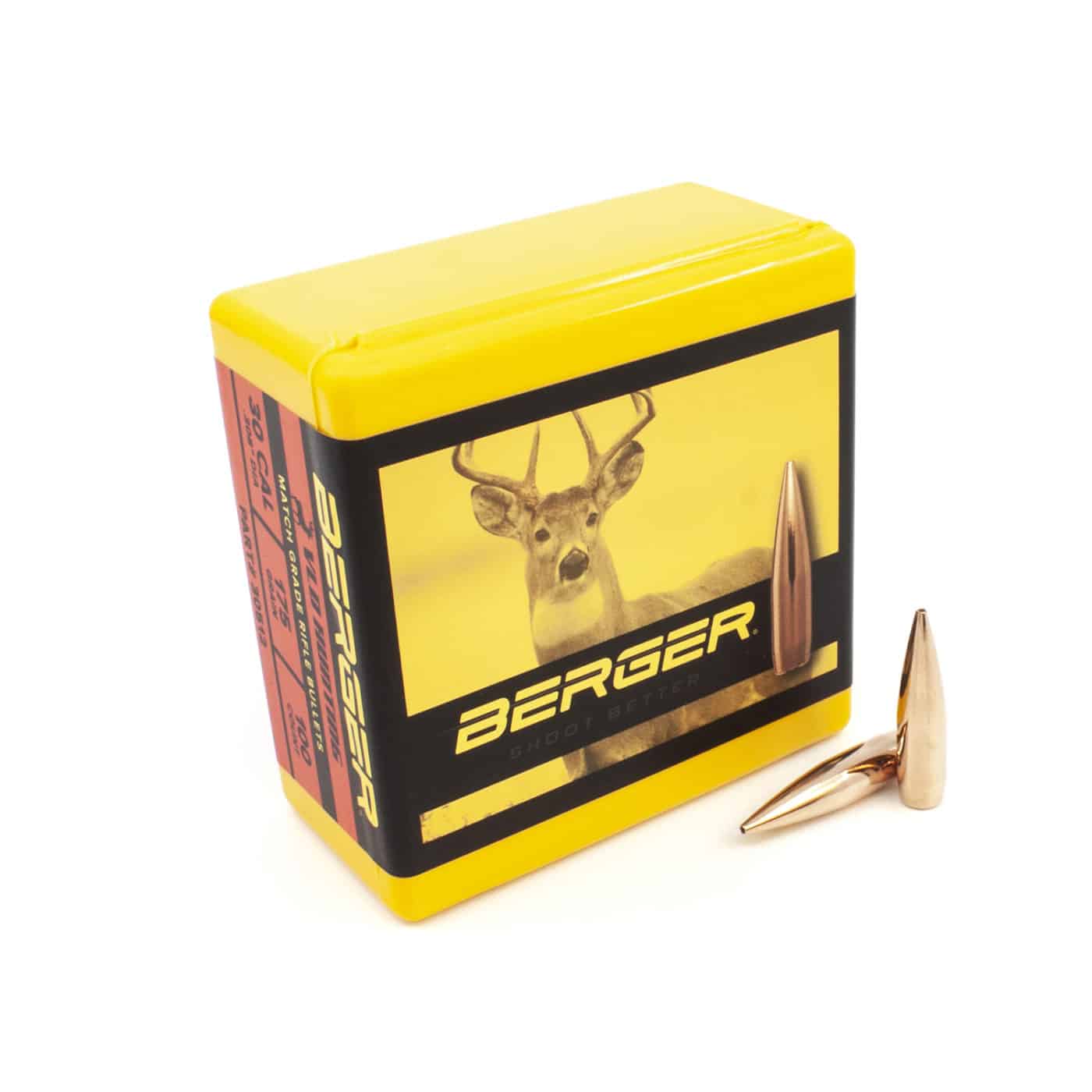 Berger 30 Cal 175 Grain Very Low Drag (Vld) Hunting Rifle Bullets Berger 30 Cal 175Gr Vld Hunting Rifle Bullets