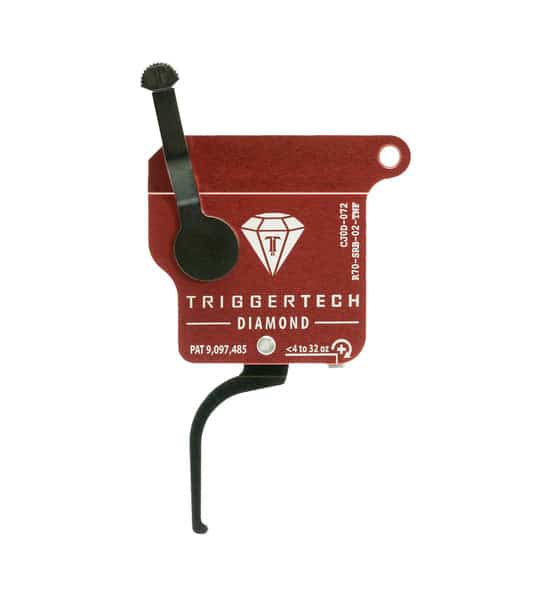 TriggerTech Rem 700 Diamond Trigger - PVD Flat - R70-SRB-02-TNF