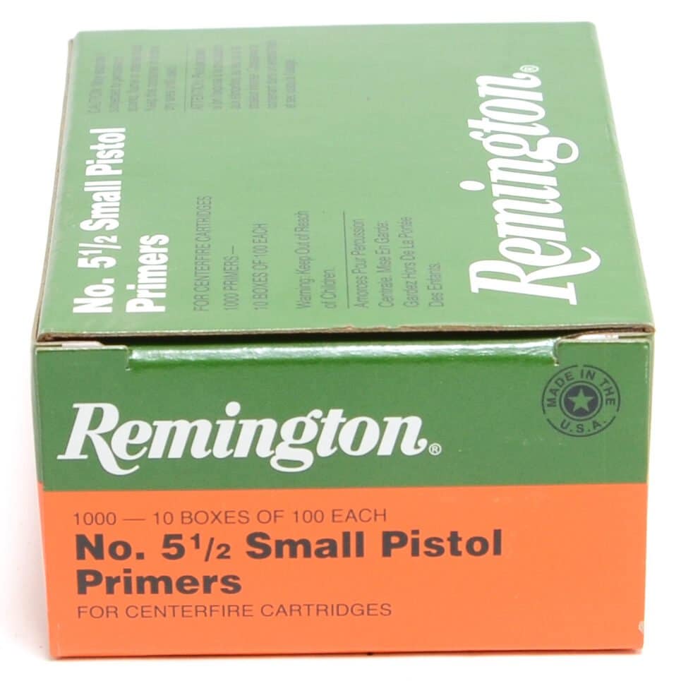 Remington 512 Small Pistol Magnum Primers REM 512