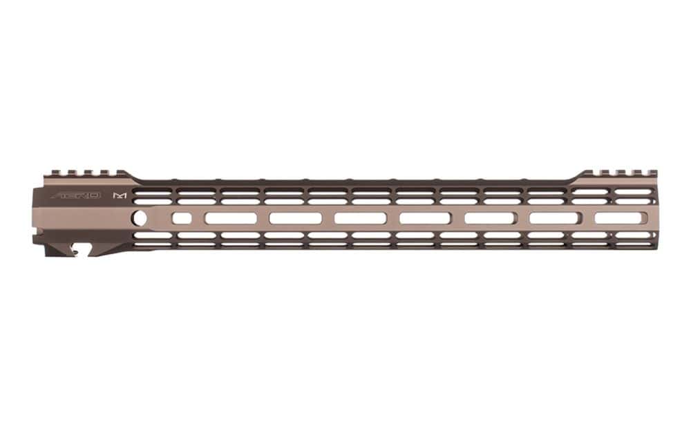 Aero Precision AR15 15" ATLAS S-ONE M-LOK Handguard - Kodiak Brown Anodized APRA501392A