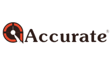 Accurate Arms and Accurate Powder Ammo Logo Red And Black