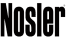 Nosler Bullets Logo Black Nosler Brass