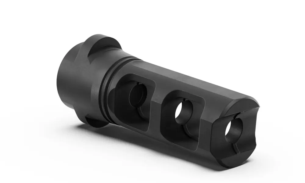 Breek Arms 5.56 Nato Breek-Lok Twin Port Muzzle Brake