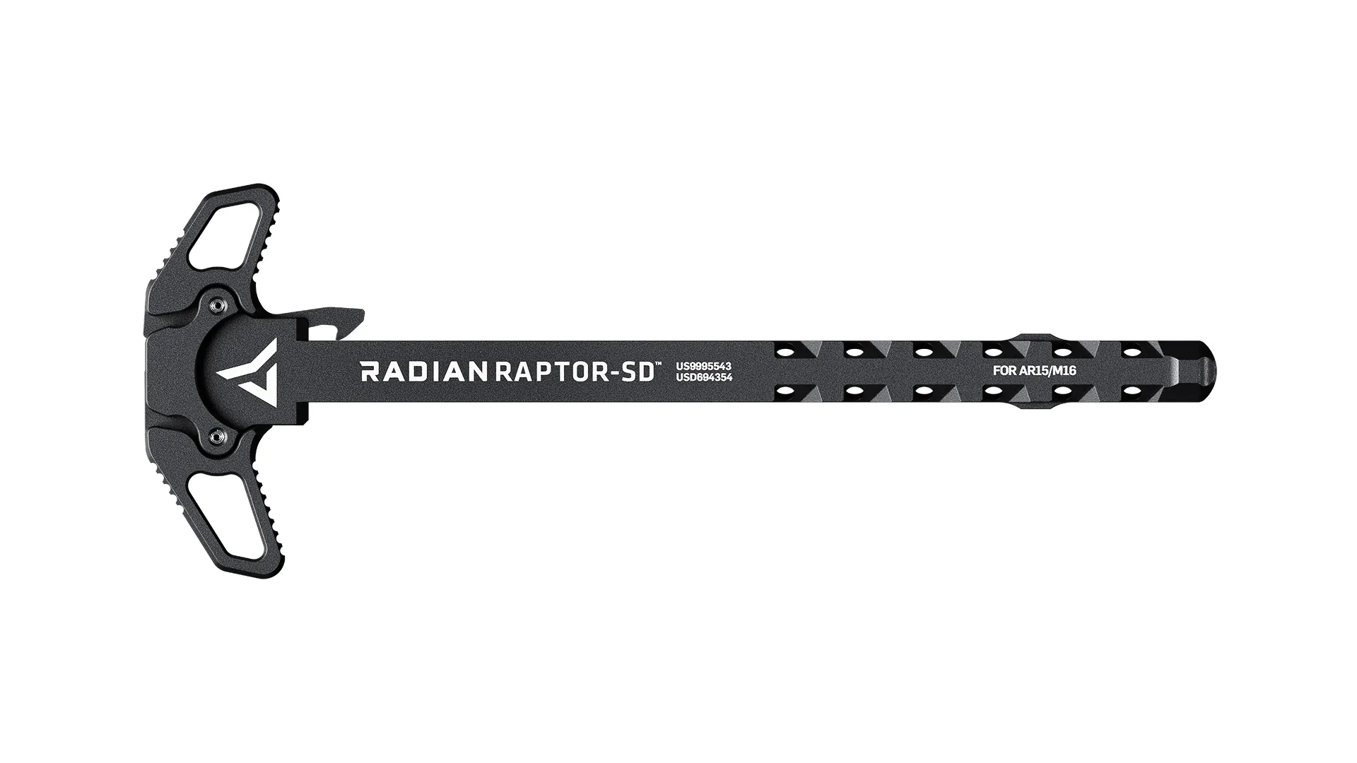 Radian Raptor-SD AR15 Ambi Charging Handle - Black R0006