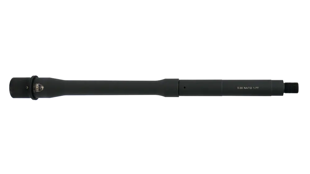 Faxon 12.5" Medium Taper 5.56 NATO 4150 Chrome Lined Mag Phosphate Carbine-Length Barrel-15A57C125NMP-CL
