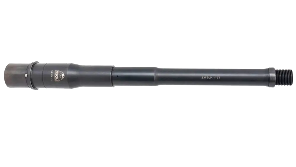 Faxon Duty Series 12" Big Gunner 8.6 Blackout 4150 Nitride Pistol Length Barrel-10A863P12NGQ