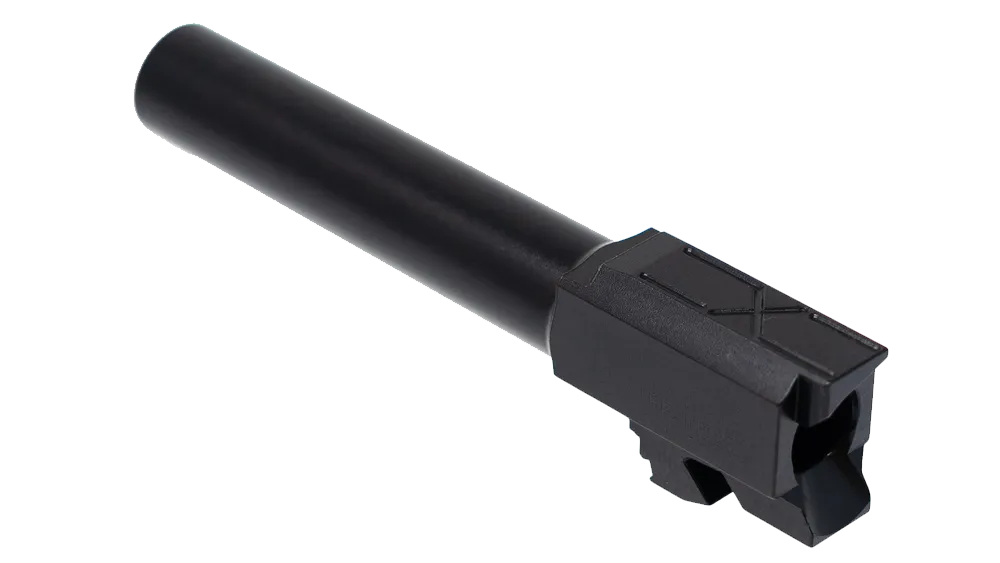 Faxon Duty Series 4150 Cmv Black Nitride Non-Threaded 9Mm Barrel For Glock 19 Gen 2–5 - Image 2