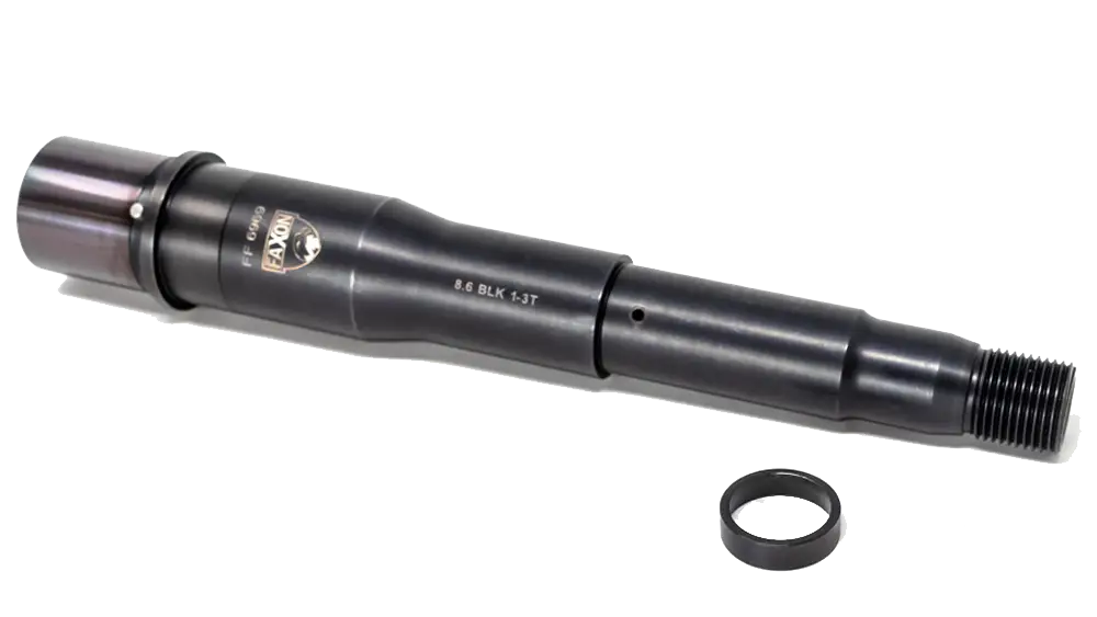 Faxon Duty Series 8&Quot; Big Gunner 8.6 Blackout 4150 Nitride Pistol Length Barrel - Image 3