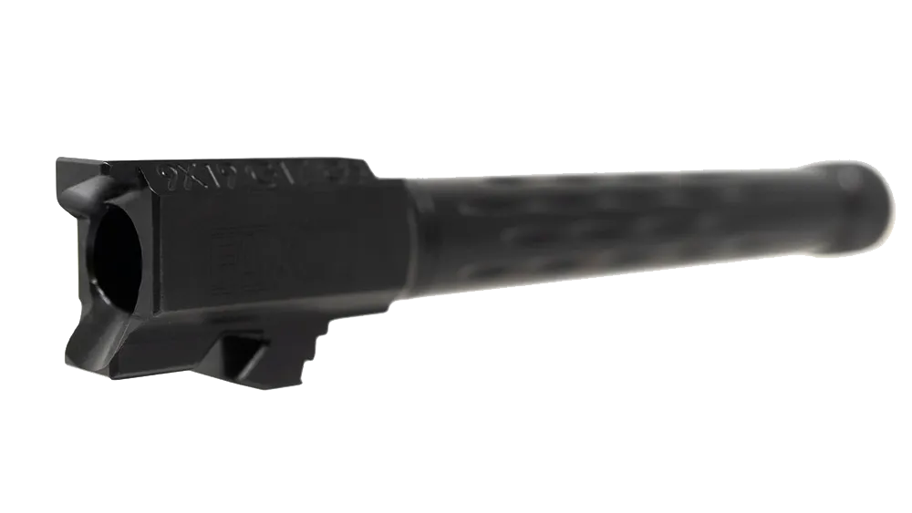 Faxon Match Series Flame Fluted 416R Ss Black Nitride Threaded Barrel For Glock 17® Gen 5 - Image 5