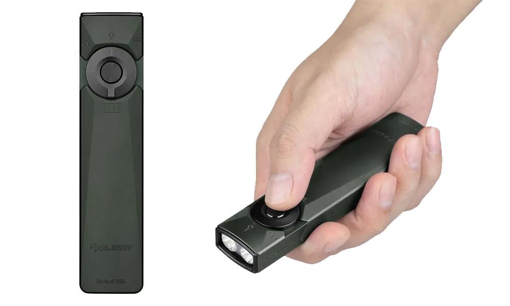 Olight Arkfeld Ultra 3-in-1 EDC Flashlight with O-aluminum | 4000K-5000K | Olive Grey