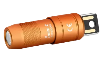 Olight Imini 2 Rechargeable Mini Flashlight | Orange