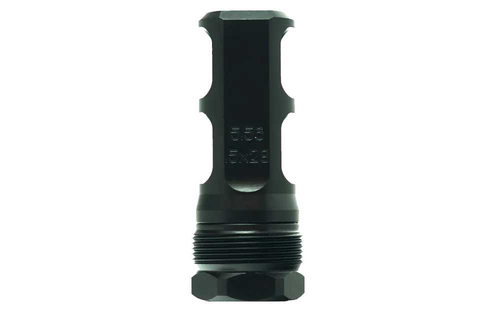 Faxon Muzzlok Stainless Steel Plan B Muzzle Brake | 1/2X28 | .250&Quot; Bore - Image 2