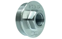 Faxon Titanium Direct Thread to Hub Adapter | 1/2x28