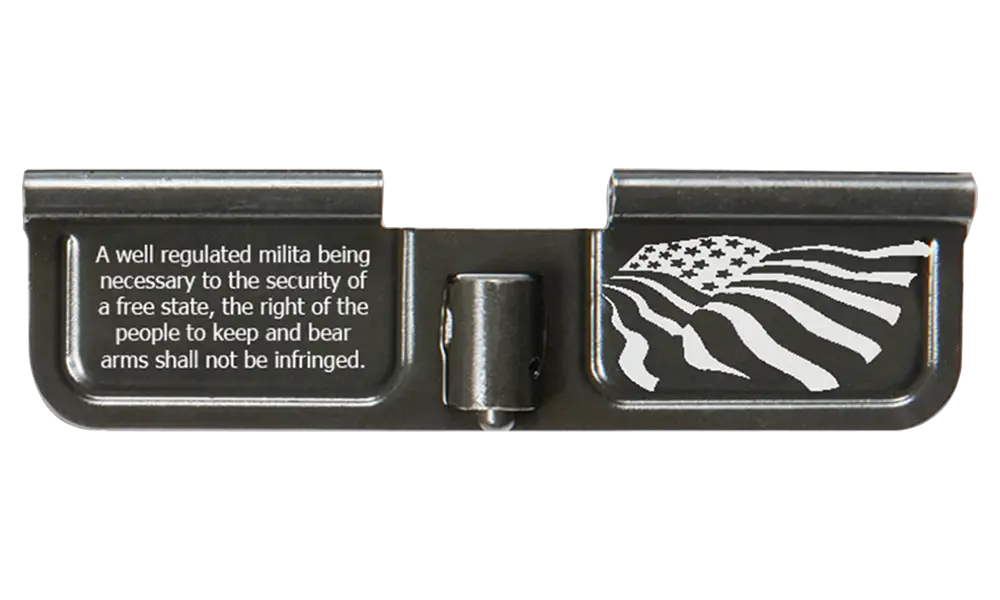 BA-LS-DC-2NDAMENDMENT Engraved Ejection Port Cover 5.56 NATO