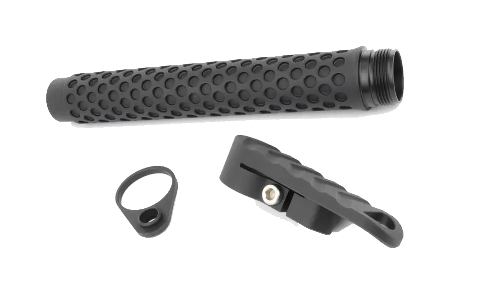 B.A.D. SABERTUBE Lightweight Receiver Extension w/ QD End Plate & Buttstock | Black