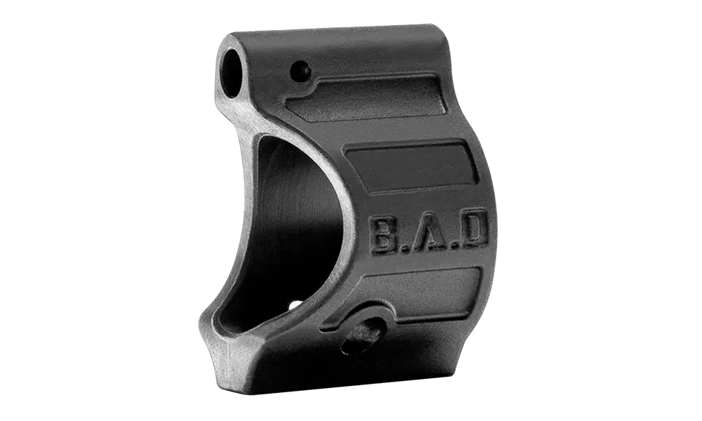 B.A.D. WORKHORSE .750 Low‑Profile Steel Gas Block | 2 Screw Mount