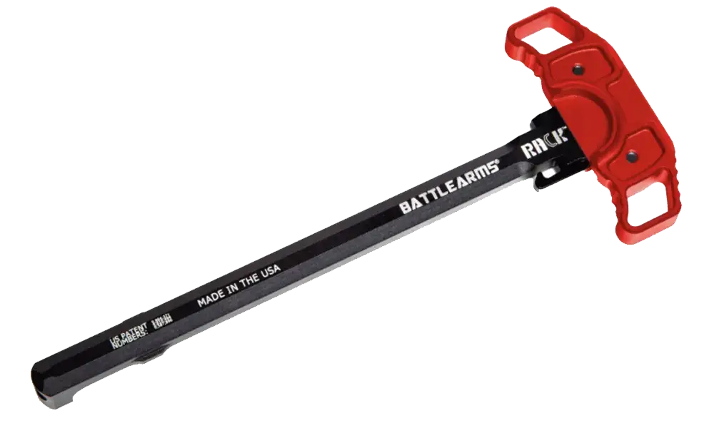 Battle Arms Development RACK Monolithic Ambidextrous Charging Handle For AR15/M4/M16 | Red