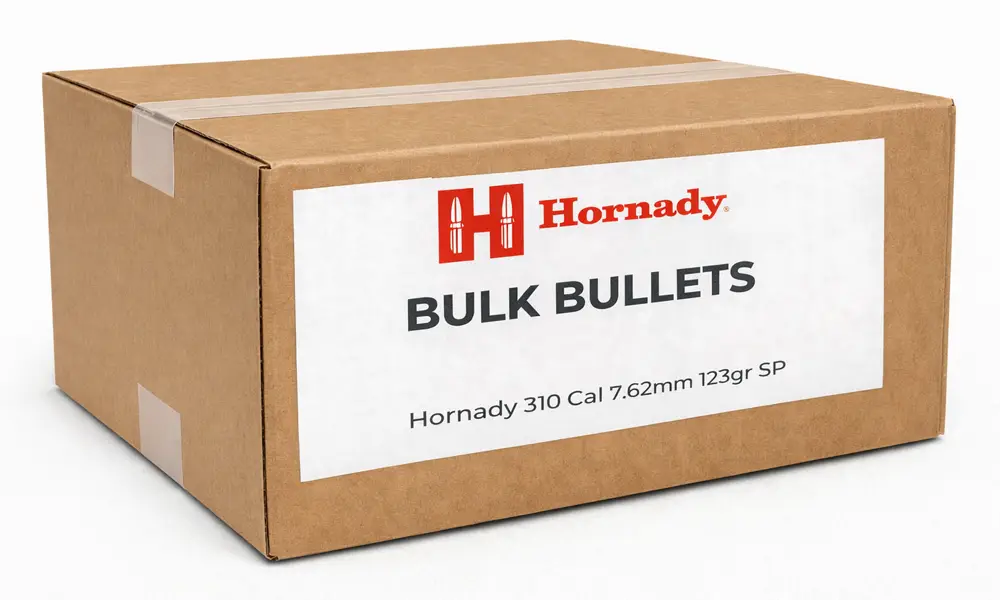 Hornady 310 Cal 7.62mm 123gr SP