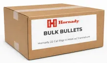 Hornady 22 Cal 55gr V-MAX w/ Cannelure