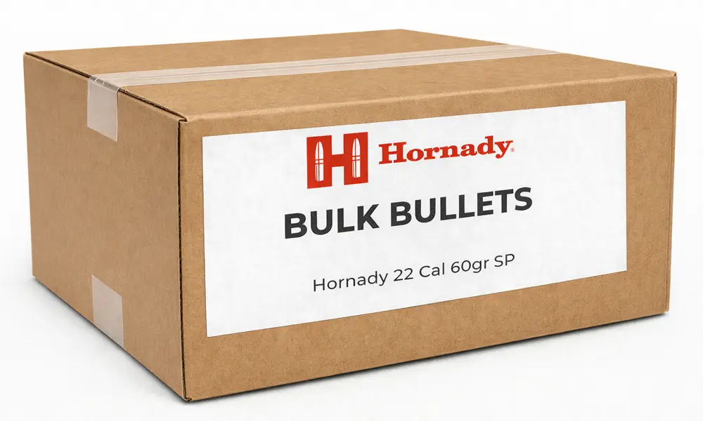 Hornady 22 Cal 60gr SP