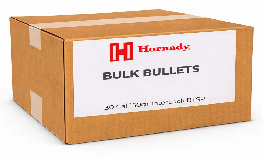 Hornady 30 Cal 150gr InterLock BTSP
