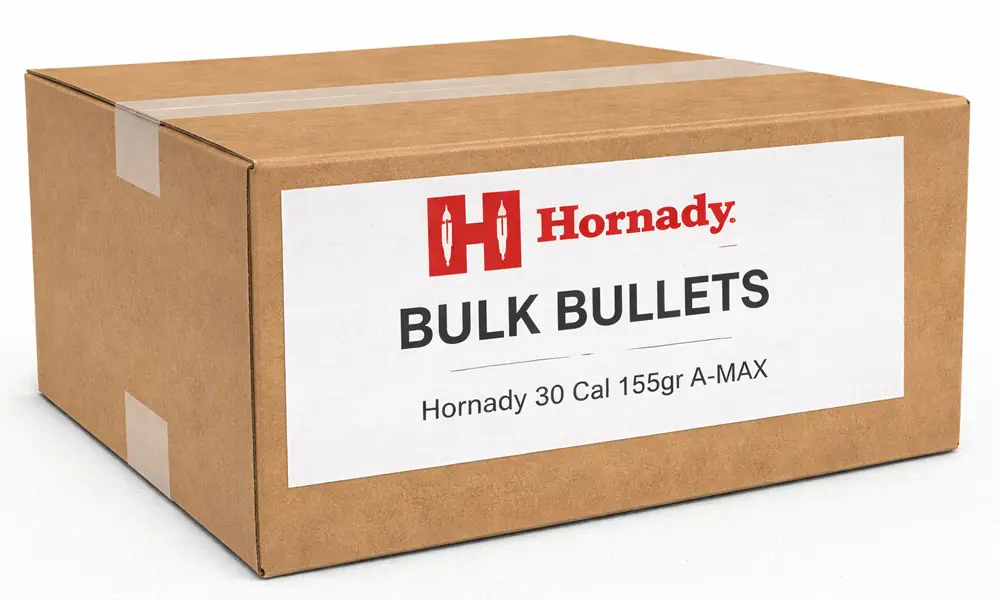 Hornady 30 Cal 155gr A-MAX