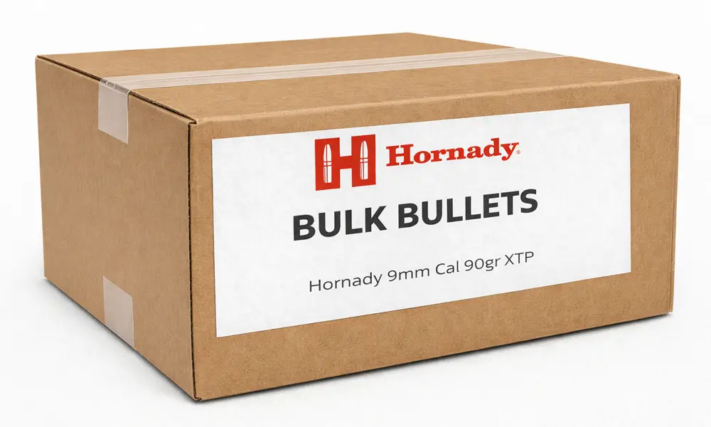 Hornady 9mm Cal 90gr XTP