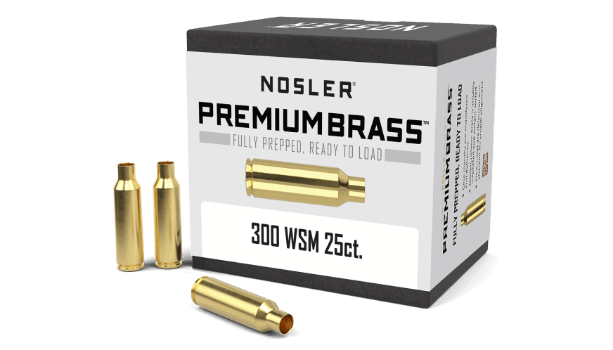 Nosler 300 WSM Premium Brass (25ct) - BRN11863