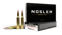 Nosler Hunting Ammunition Nosler 338 Lapua Mag 300gr HPBT Custom Competition Match Grade Ammunition (20ct) - 43136