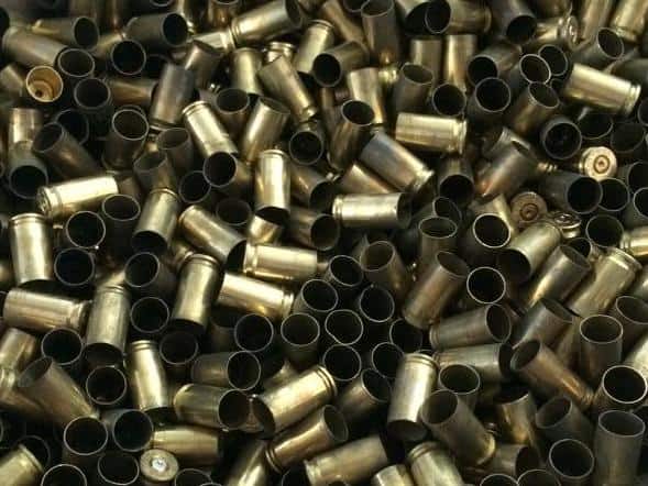 Once Fired 45 ACP Brass
